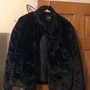 Brand new  jacket never worn to tag is off but the tag plastic is on